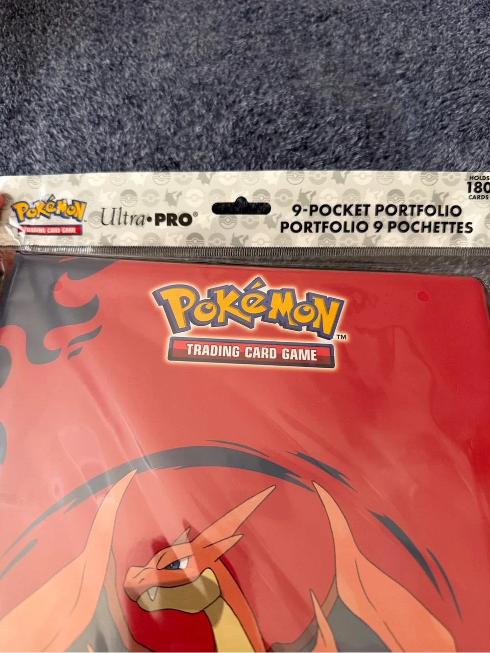 Pokémon Charizard 9-Pocket Card Portfolio - Red